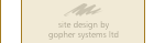 Design by Gopher Systems